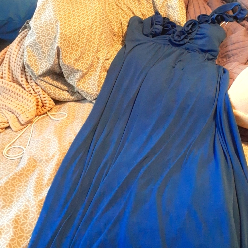 Knit fabric formal or prom dress